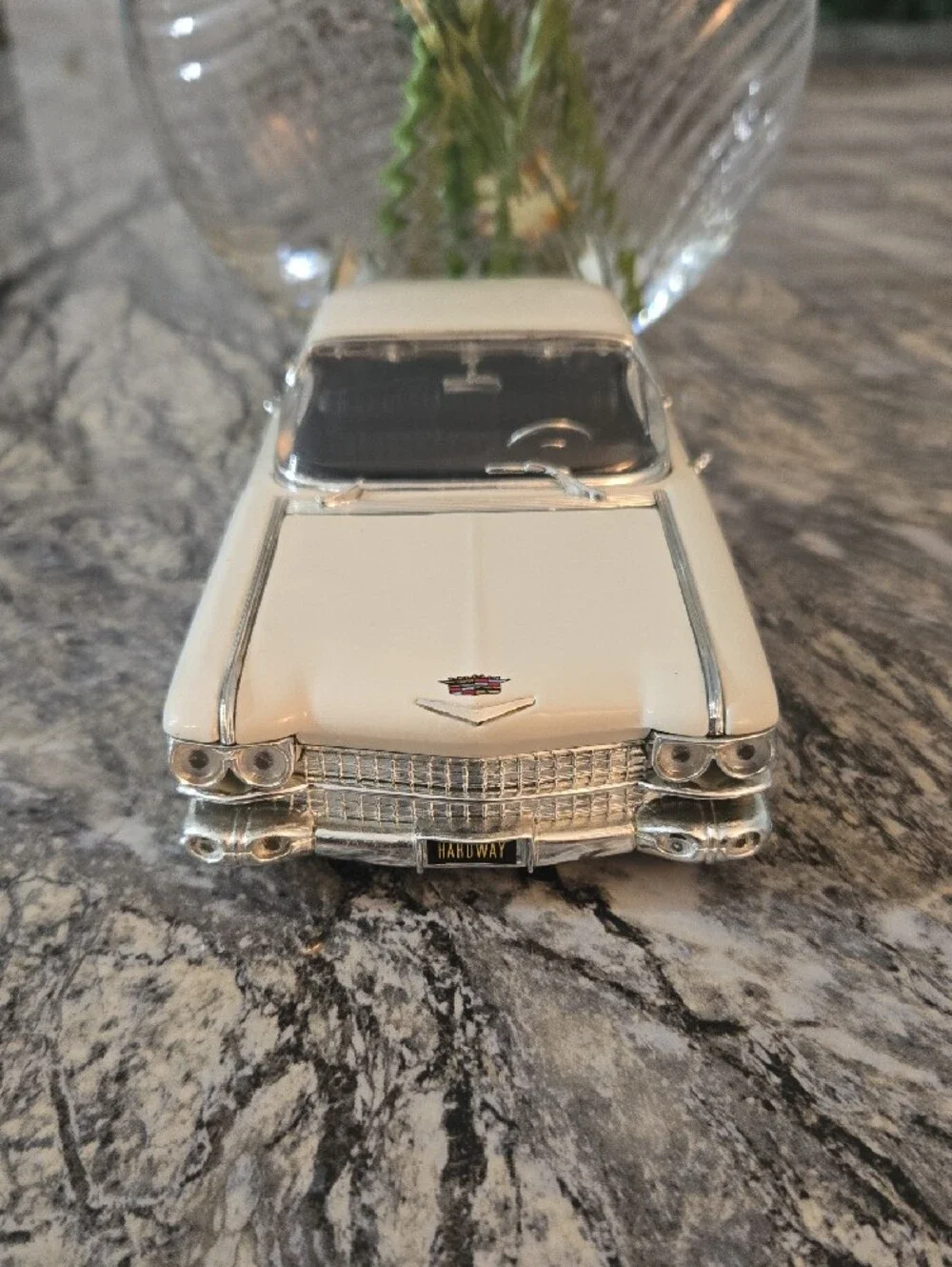 Classic Cream Cadillac